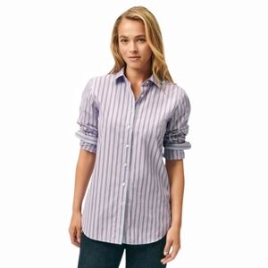 Talbots - Striped Button Down Shirt